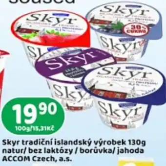 Skyr tradiční islandský výrobek