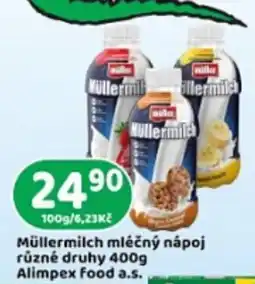 Brněnka müller milch mléčný nápoj nabídka