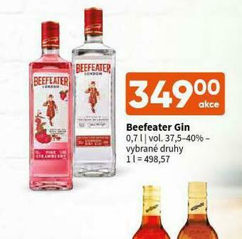 Terno Beefeater gin nabídka