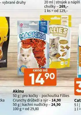 Terno Akinu pochoutka pro kočky nabídka