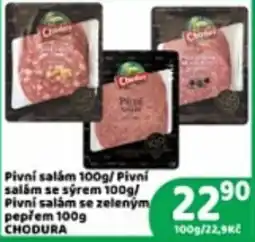 Brněnka Chodura pivní salám nabídka