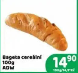 Brněnka Bageta cereální nabídka