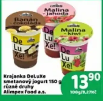 Krajanka DeLuXe smetanový jogurt