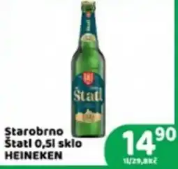 Brněnka Heineken Štatl nabídka