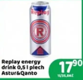 Replay energy drink