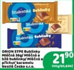 Brněnka Orion stpe bublinky nabídka