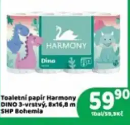 Brněnka Harmony toaletní papír DINO nabídka