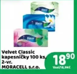 Brněnka Haver Velvet Classic kapesníčky nabídka