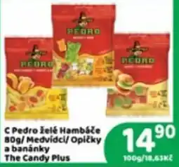 Brněnka Pedro želé hambáče medvídci opičky a banánky nabídka