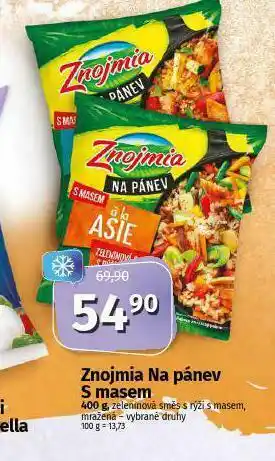 Znojmia na pánev s masem
