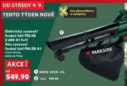 Kaufland Elektrický vysavač/foukací listí PELSB 2 600 A1 3v1 / Aku vysavač/foukací listí PALSB A1 nabídka
