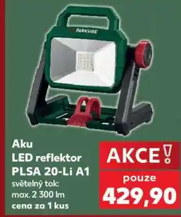 Kaufland Aku LED reflektor PLSA 20-Li A1 nabídka