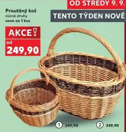 Kaufland Proutěný koš nabídka