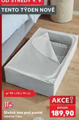 Kaufland Úložný box pod postel nabídka