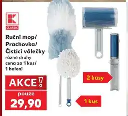 Kaufland Ruční mop/Prachovka/Čisticí válečky nabídka