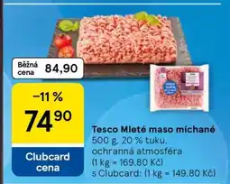 Tesco Tesco Mleté maso míchané nabídka