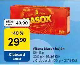 Tesco Vitana Masox bujón nabídka