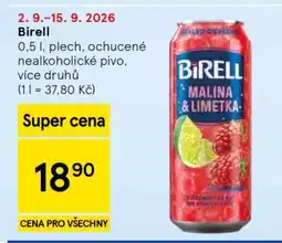 Tesco Birell nabídka