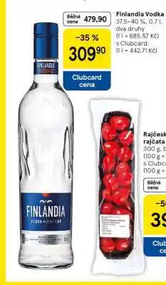Tesco Finlandia Vodka nabídka