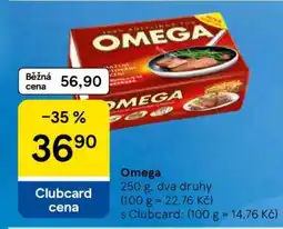 Tesco Omega nabídka