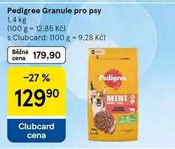 Tesco Pedigree Granule pro psy nabídka