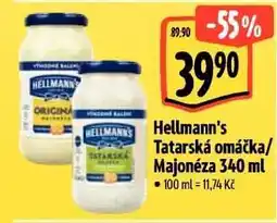 Albert Hellmann's Tatarská omáčka/Majonéza 340 ml nabídka