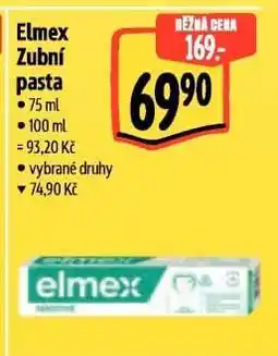 Albert Elmex zubní pasta nabídka