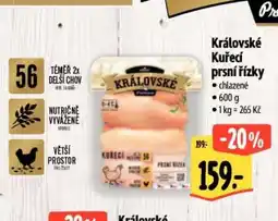 Albert Královské kuřecí prsí řízky nabídka