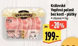 Albert Královské Vepřová pečeně bez kosti - plátky nabídka