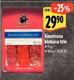 Albert Kmotr Klobása Trio nabídka