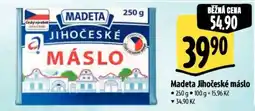 Albert Madeta Jihočeské máslo nabídka