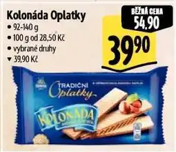 Albert Kolonáda oplatky nabídka