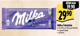 Albert Milka Čokoláda nabídka