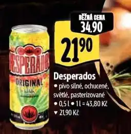 Albert Desperados nabídka