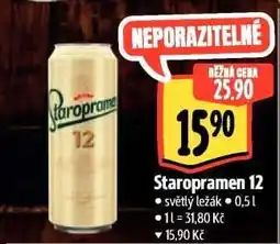 Albert Staropramen 12 nabídka