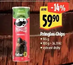 Albert Pringles chips nabídka