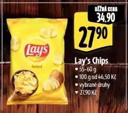 Albert Lay’s chips nabídka