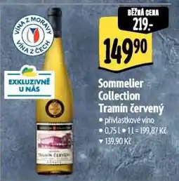 Albert Sommelier Collection Tramín červený nabídka