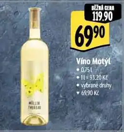 Albert Víno Motýl nabídka