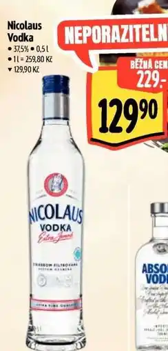 Albert Nicolaus Vodka nabídka