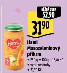Albert Hami masozeleninový příkrm nabídka