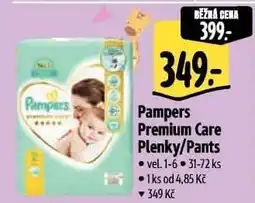 Albert Pampers Premium Care Plenky/Pants nabídka