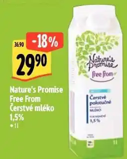 Albert Nature's Promise Free From Čerstvé mléko 1,5% nabídka
