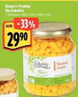 Albert Nature’s Promise Bio Kukuřice nabídka