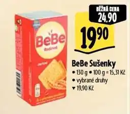 Albert BeBe sušenky nabídka