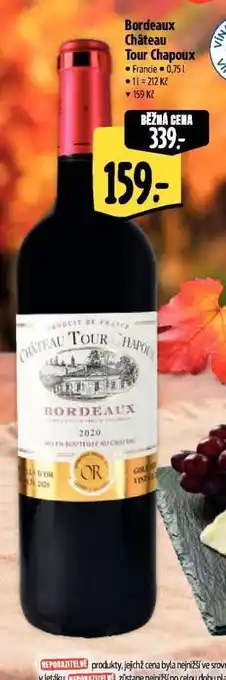 Bordeaux Château Tour Chapoux