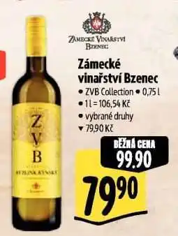 Albert Zámecké vinařství Bzenec nabídka