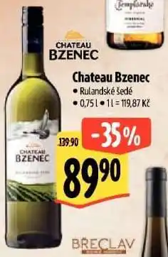 Albert Chateau Bzenec nabídka