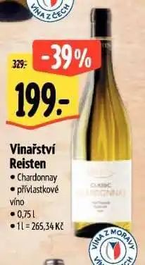 Albert Vinařství Reisten nabídka