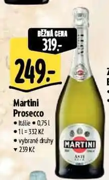 Albert Martini Prosecco nabídka